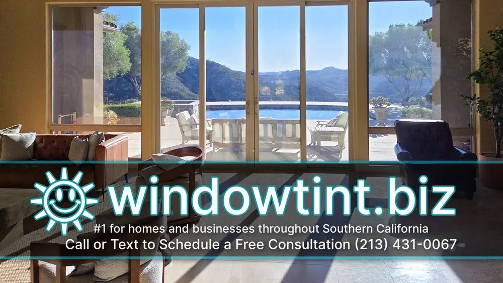 Murrieta home windows after clear solar film replaced dark reflective film